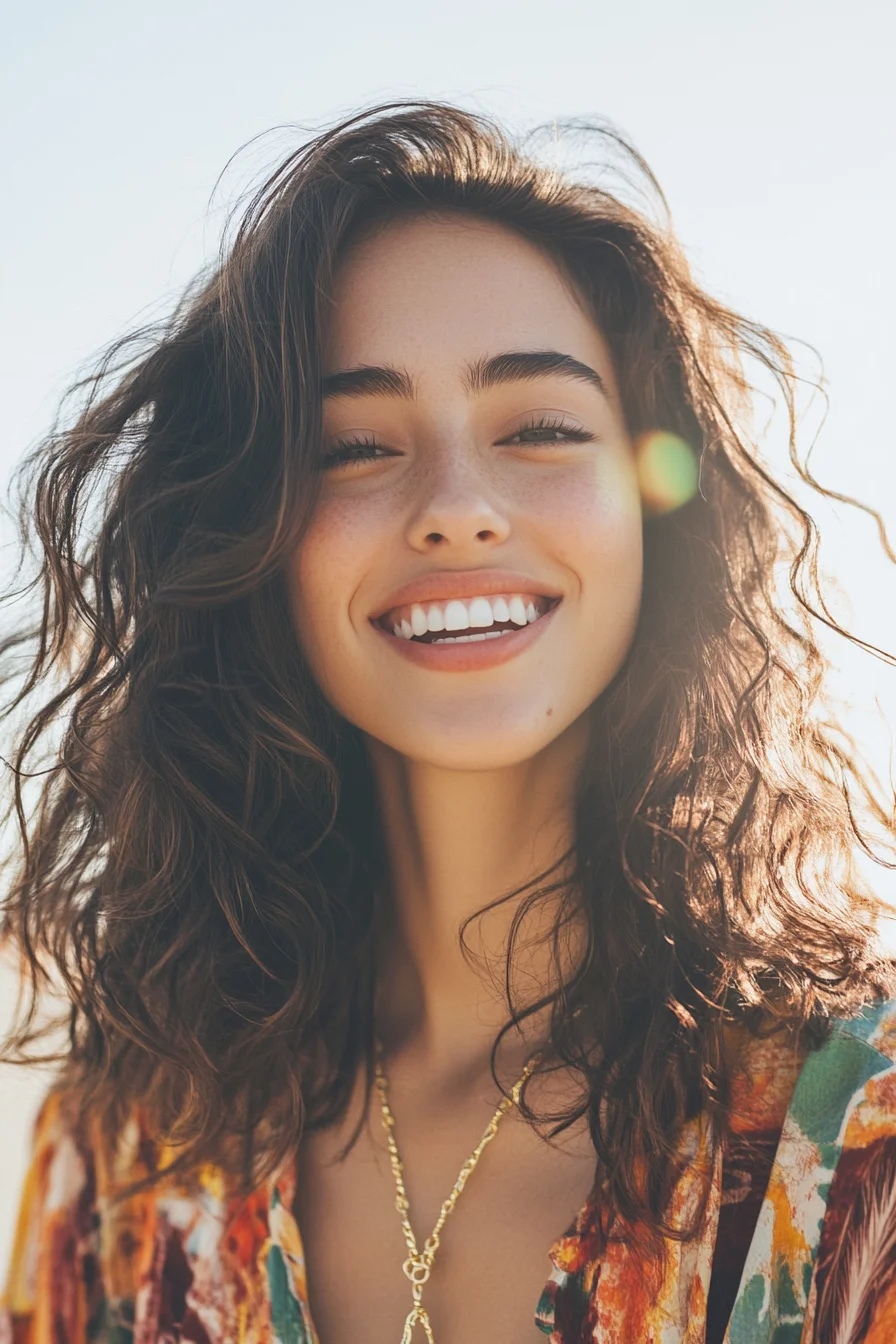 Effortlessly Chic: Embrace Your Natural Curls with This Stunning Hairstyle