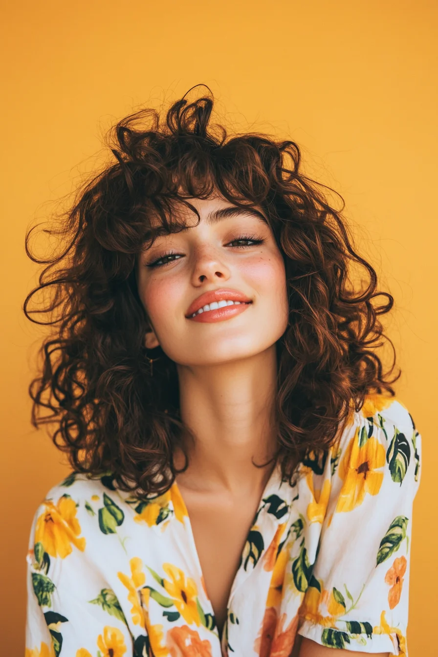 Embrace Your Curls: The Perfect Luscious Curly Hairstyle