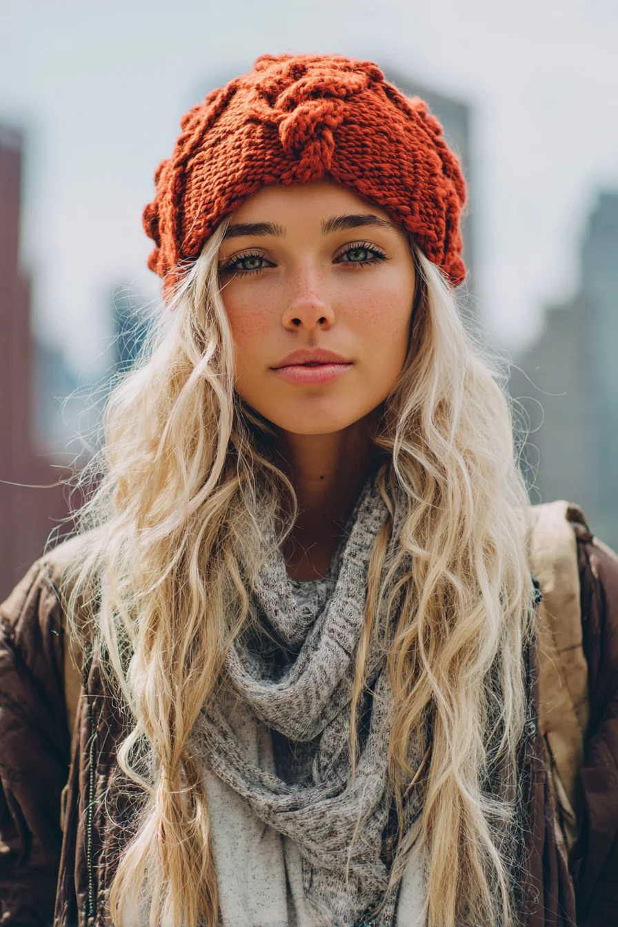 Boho Beachy Waves with Soft Blonde Texture