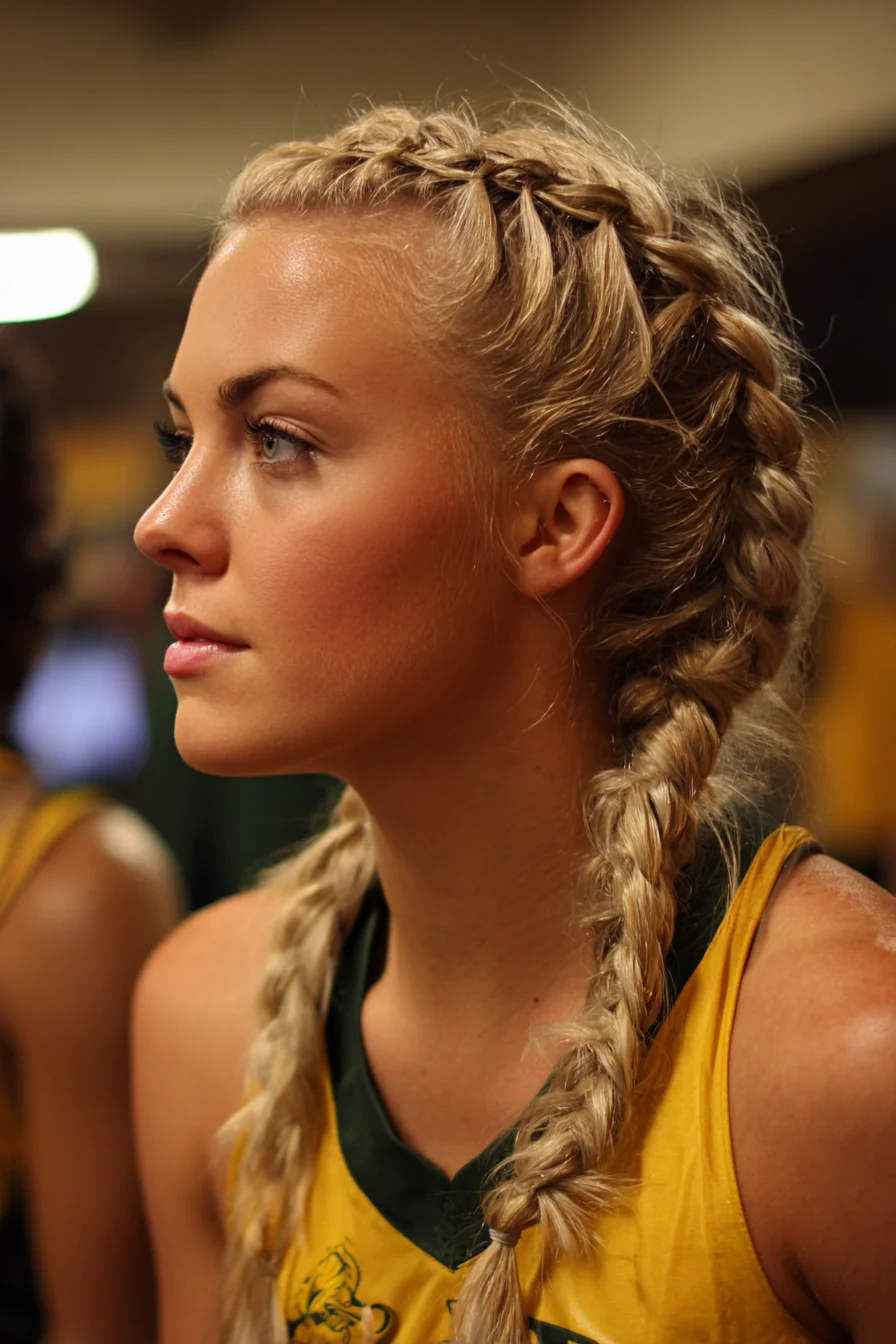 Double Dutch (Boxer) Braids for Medium–Thick Hair