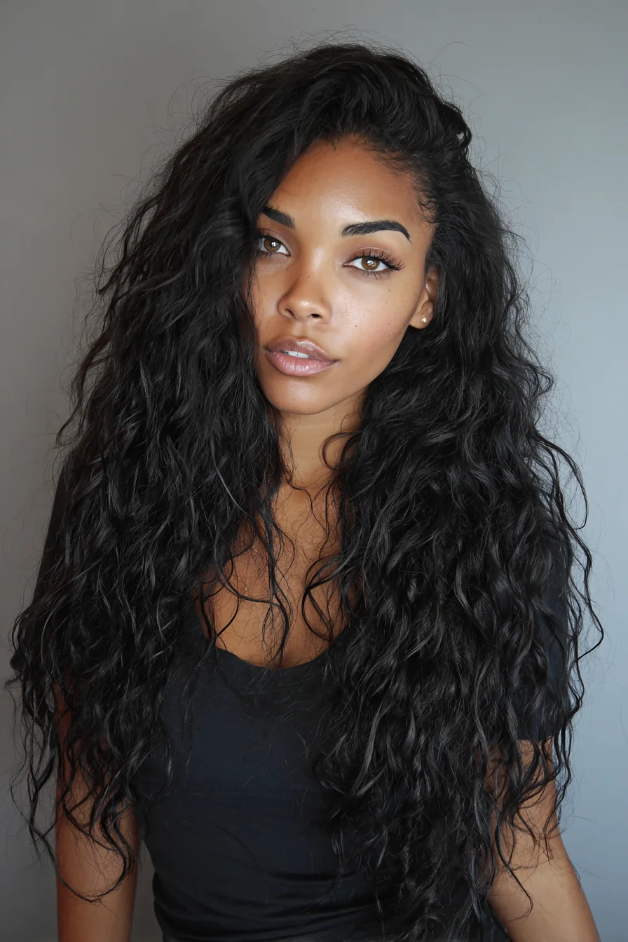 Long Layered Natural Waves with Deep Side Part