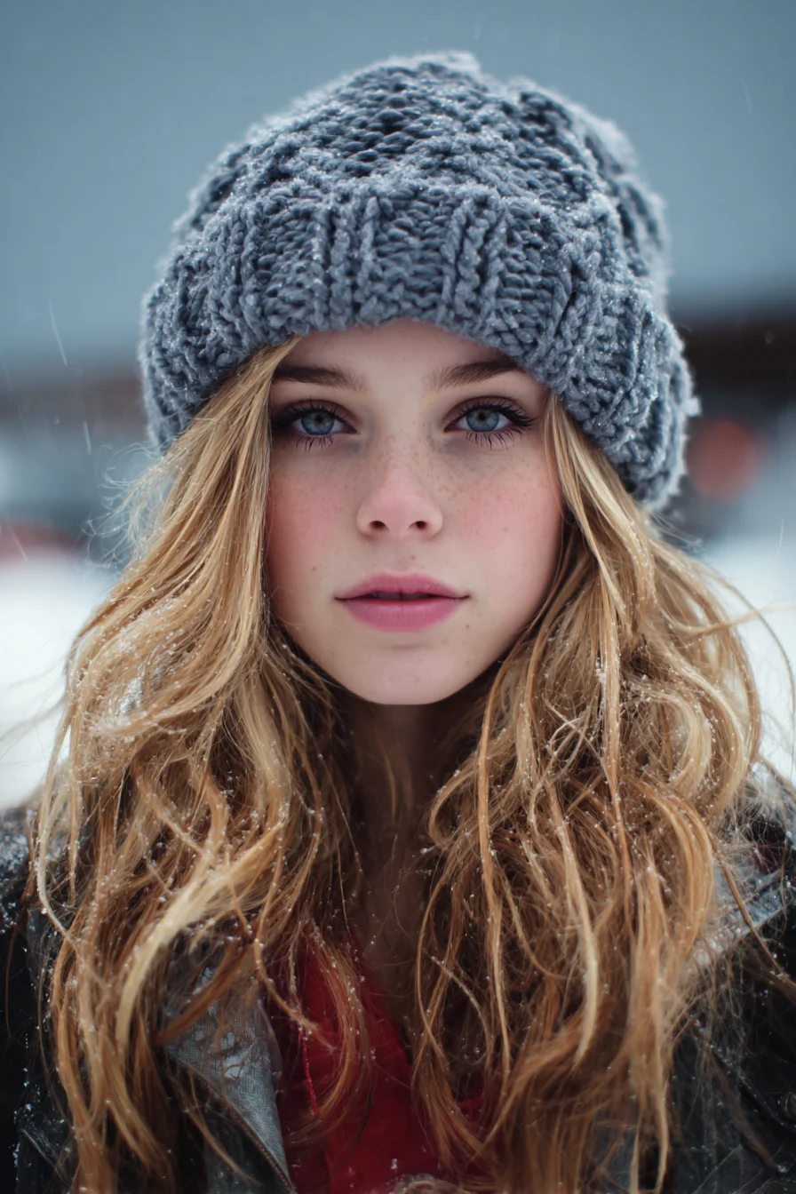 Long Textured Beach Waves — Beanie‑Friendly Natural Volume