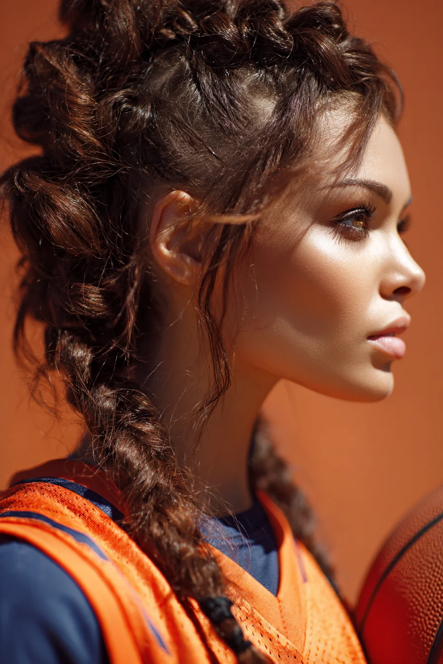 Textured Double Boxer Braids — Chunky Dutch Braids with Face‑Framing Wisps