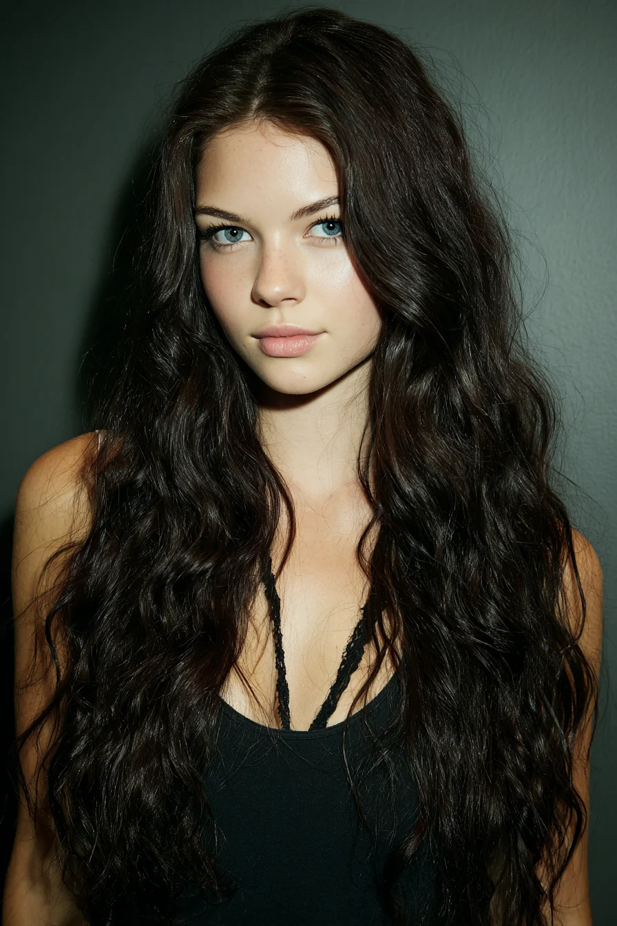 Long Beachy Waves for Effortless, Natural Texture