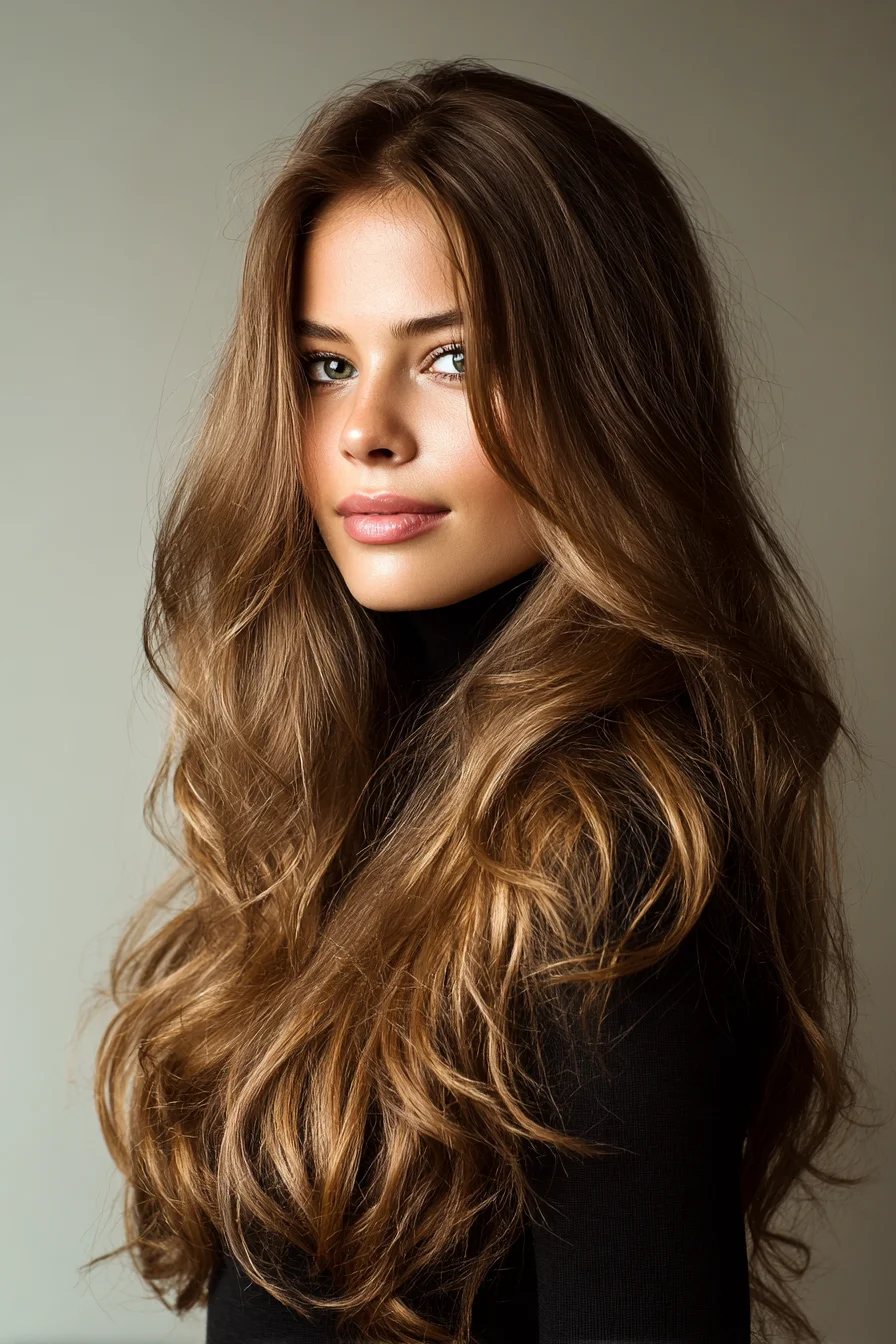 Long Soft Layers with Natural Face-Framing Waves