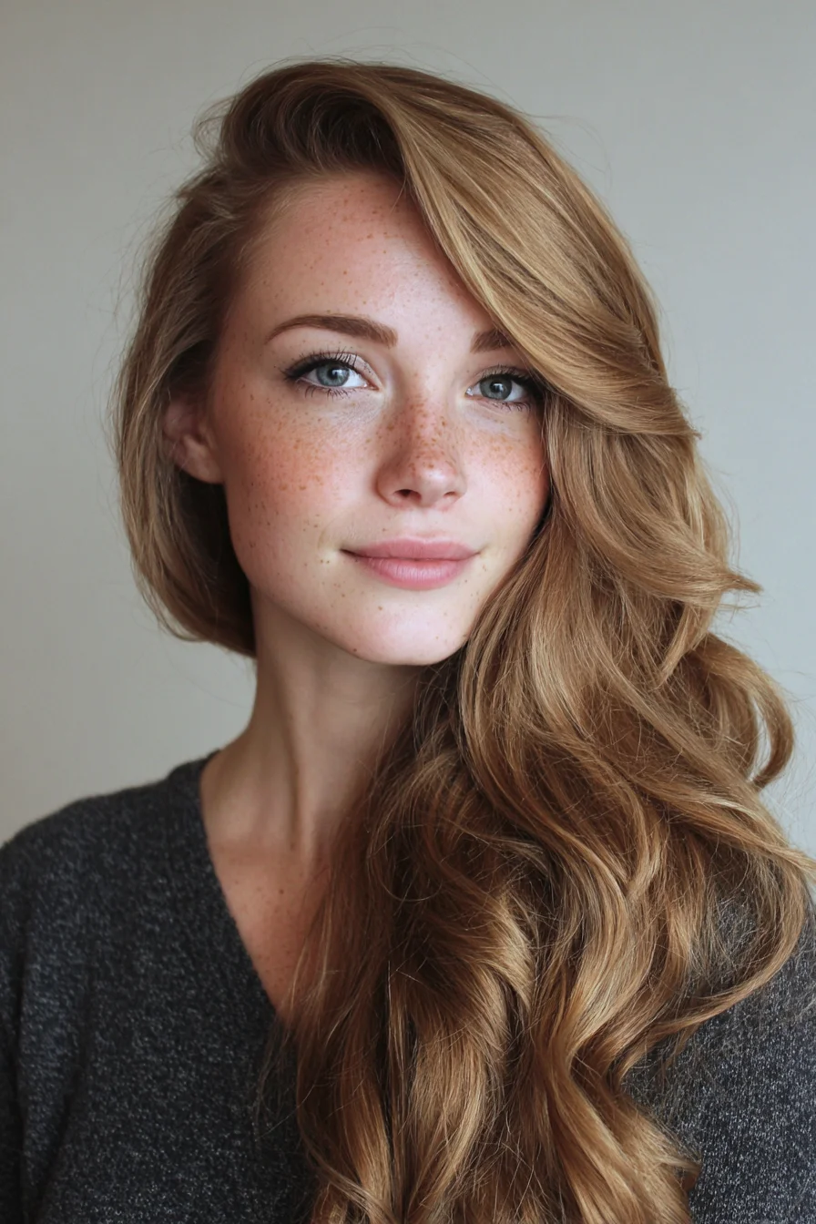 Luxe Side-Swept Loose Waves - Pretty Everyday Glam
