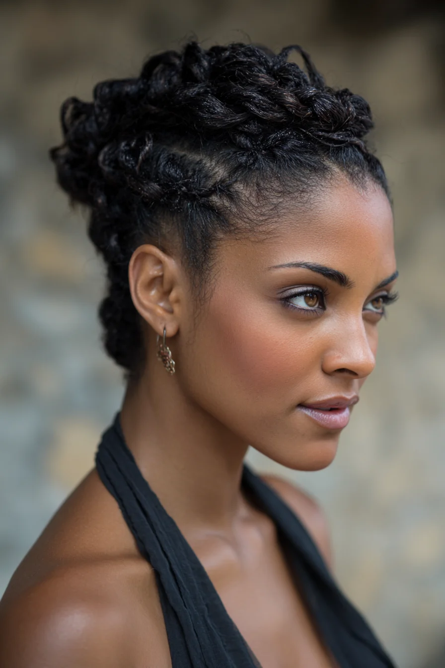 Protective Updo Hairstyles for Natural Hair