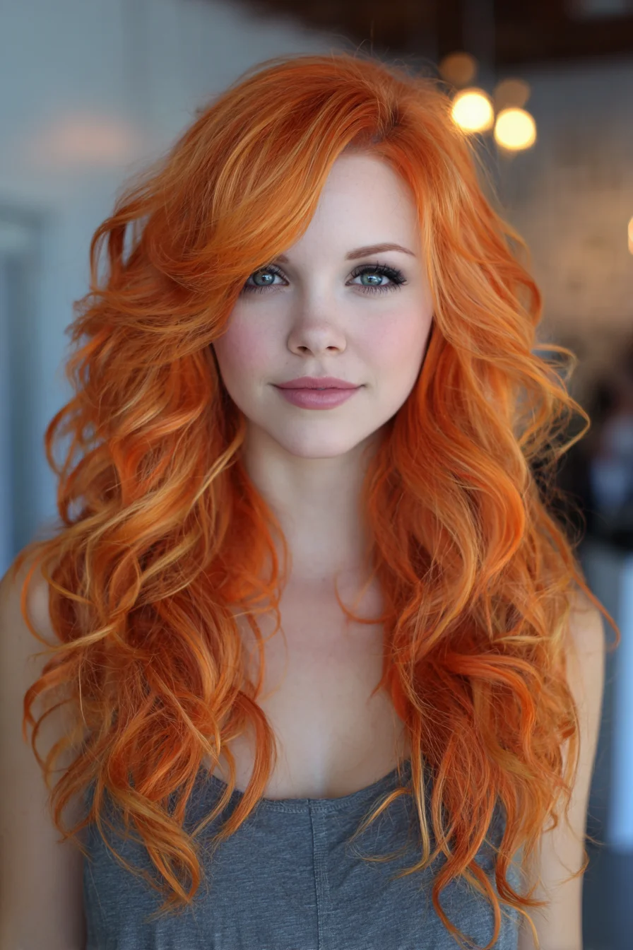 Soft Voluminous Waves with Face-Framing Layers